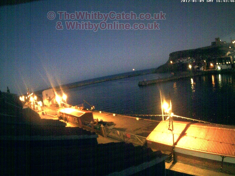 Full moon rise over Whitby